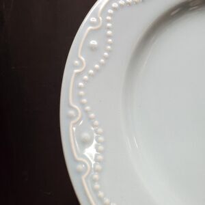 Paula Deen Collection J011 Whitaker Aqua Dinner Plate 10 7/8"
